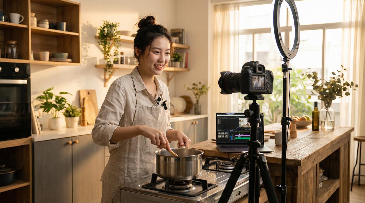 女神视频视频-美食VLOG视频